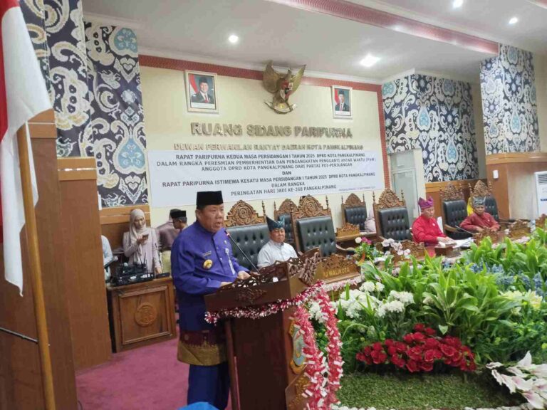 Gubernur Babel Hidayat Arsani Ajak Sinergi Bangun Pangkalpinang di Usia ke-268