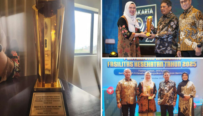 RSUD Ibnu Saleh Bangka Tengah Raih Penghargaan Nasional Seva Paramahita Award