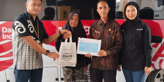 PT Timah Gelar Pelayanan Kesehatan Gratis Lewat Mobil Sehat