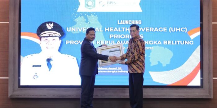 Pemprov Babel Luncurkan UHC Prioritas, Percepat Akses dan Pelayanan Kesehatan Masyarakat
