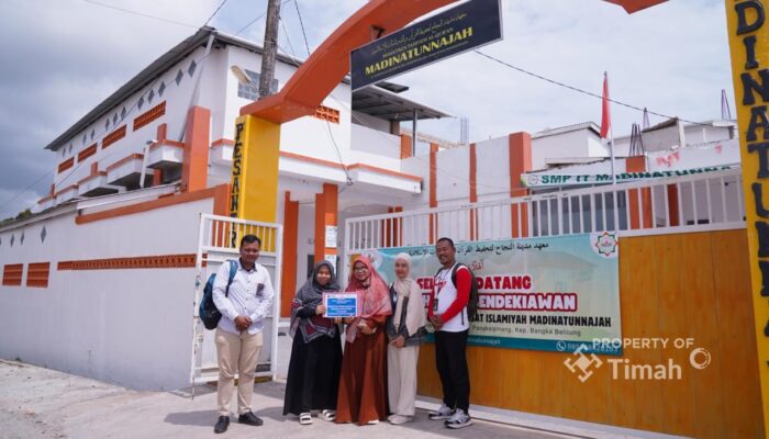 PT Timah Dukung Pembangunan Masjid di Pesantren Tahfizh Al Qur’an Madinatunnajah