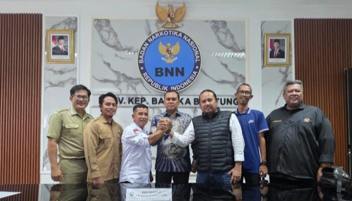 BNNP Babel Gandeng PWI dan APDESI Perkuat Sinergi Berantas Narkoba