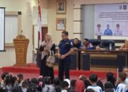 Damkar Pangkalpinang Kenalkan Cara Pemadaman Kebakaran kepada Anak TK dan PAUD