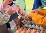 Pemkab Bangka Tengah Gelar Gerakan Pangan Murah di Lubuk Besar