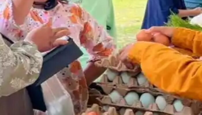 Pemkab Bangka Tengah Gelar Gerakan Pangan Murah di Lubuk Besar