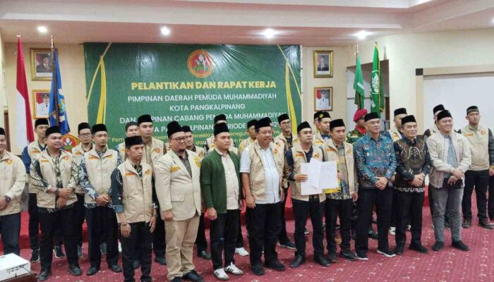 Jazzkyyanda Resmi Nahkodai PDPM Pangkalpinang, Wali Kota Saparudin Dorong Kolaborasi Pemuda