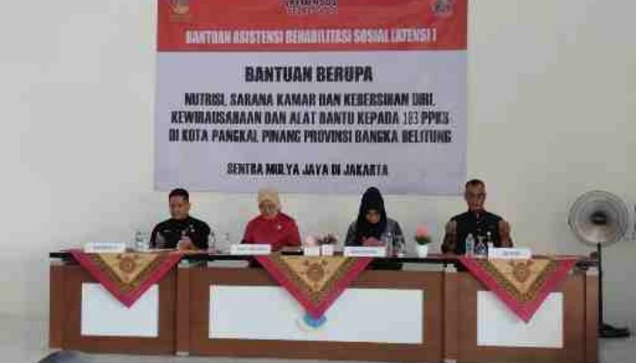 Pemkot Pangkalpinang Salurkan Bantuan ATENSI bagi Warga Rentan