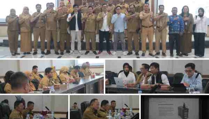 Wabup Bangka Tengah Terima Audiensi Dua Perusahaan Pengelola Sampah, Bahas Solusi Atasi Timbunan Sampah