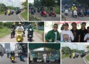 Ratusan Pecinta Vespa Padati Pantai Sumur Tujuh di Gelaran TSSSX Ke-10