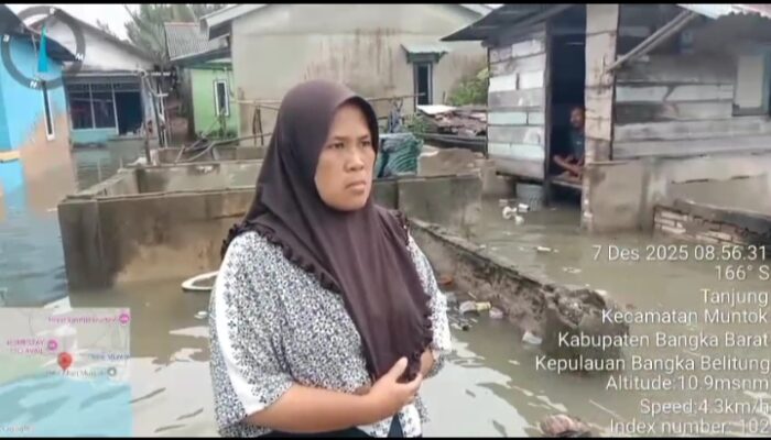 Banjir Kepung Kampung Tanjung, Warga Desak Perbaikan Drainase