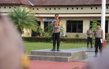 Kapolres Bangka Barat Pastikan Kesiapan Personel Amankan Malam Tahun Baru 2026