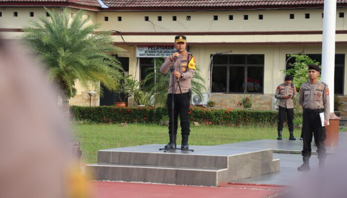 Kapolres Bangka Barat Pastikan Kesiapan Personel Amankan Malam Tahun Baru 2026