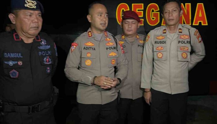 Kapolres Bangka Barat Turun Langsung Proses Pemindahan Dugaan Granat