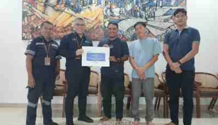 PT Timah Bantu Penyelesaian Pembangunan Rumah Duka Bakti Kasih di Mentok