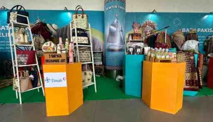 PT Timah Libatkan UMKM Binaan di Airport Local Pride Festival Bandara Depati Amir
