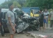 Tabrakan Maut di Terentang Bangka Barat, Satu Orang Tewas di Lokasi