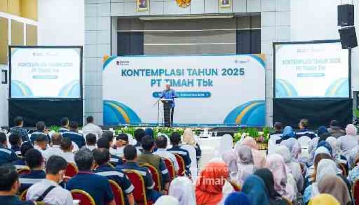 PT TIMAH Tbk Gelar Kontemplasi 2025, Perkuat Semangat Insan Timah Sambut Tahun 2026
