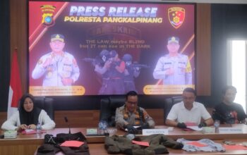 Tim Buser Naga Polresta Pangkalpinang Tangkap Pelaku Begal Payudara dengan 18 TKP