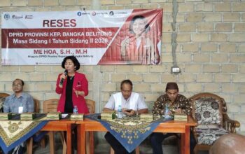 Reses di Kampung Jeruk, Me Hoa Paparkan Program Pendidikan, Kesehatan, dan Infrastruktur