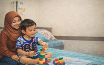 PT Timah Bantu Biaya Pengobatan Bocah Penderita Hipospadia di Pangkalpinang