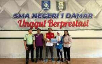 PT TIMAH Bantu Biaya Pengobatan Siswa SMAN 1 Damar