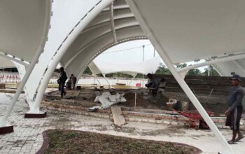 Proyek Revitalisasi Bay Park Polda Babel Disorot, Pengawas Akui Keterlambatan dan Temuan Lapangan