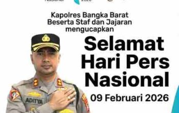 Kapolres Bangka Barat: Pers Mitra Strategis Polri Jaga Kamtibmas