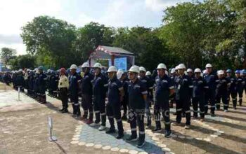 PT TIMAH Apresiasi Insan Berprestasi di Apel Akbar Bulan K3 2026