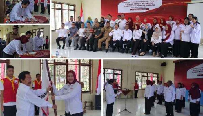 Maya Dwie Kusumah Resmi Pimpin PMI Bangka Tengah 2026–2031