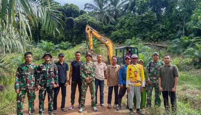 Satgas TMMD ke-127 Kodim 0432/Basel Percepat Rehab Musala Al Munawar di Pulau Lepar