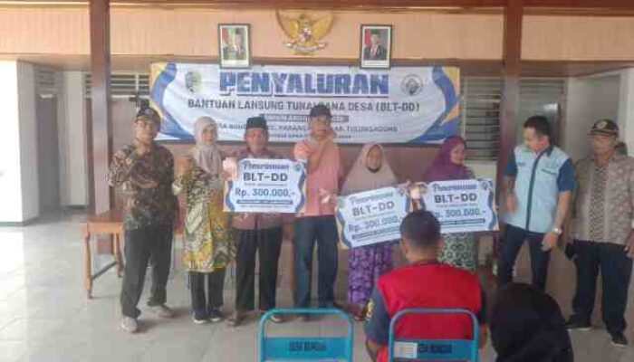 Pemdes Bungur Salurkan BLT-DD Triwulan I 2026 kepada 13 KPM