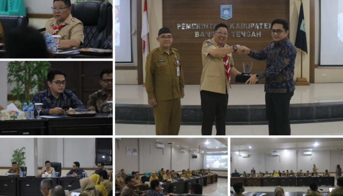 Pemkab Bangka Tengah Terima Audiensi PT Jamkrindo Pangkalpinang