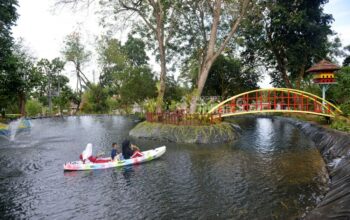 RTH Tins Green Garden Foresttree Jadi Destinasi Favorit Warga Pangkalpinang