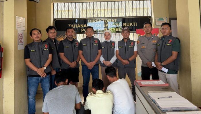 Tiga Pelaku Dugaan Kekerasan terhadap Jurnalis di Gudang PT PMM Ditahan Polda Babel