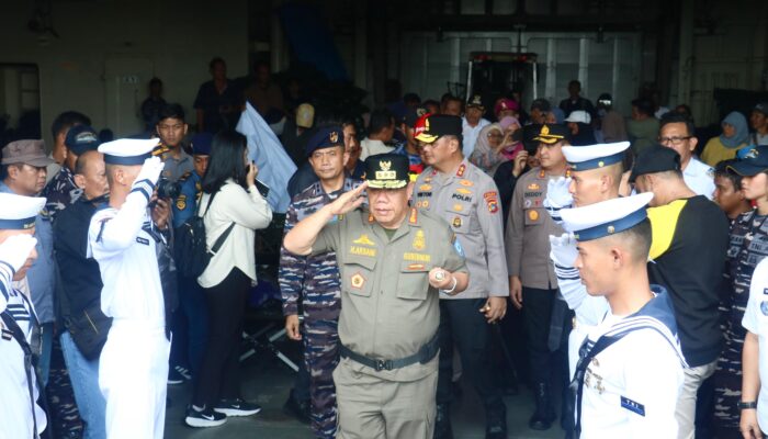 Arus Balik Gratis via KRI, Gubernur Babel Berangkatkan Pemudik ke Jakarta