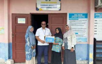 PT Timah Dukung Inovasi Pelajar SMPN 1 Simpang Pesak Olah Gedebong Pisang Jadi Sambalingkung