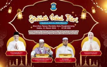 Wali Kota Ajak Warga Salat Idulfitri di Alun-alun Taman Merdeka