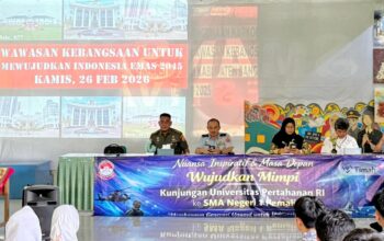PT TIMAH Dukung Kunjungan Universitas Pertahanan ke SMAN 1 Pemali
