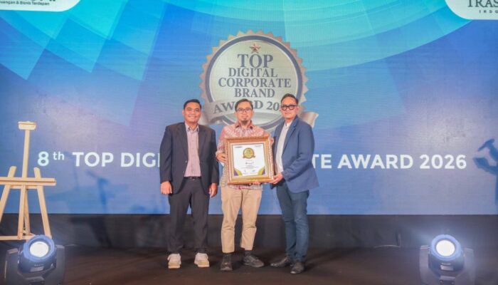 PT TIMAH Raih TOP Digital Corporate Brand Award 2026