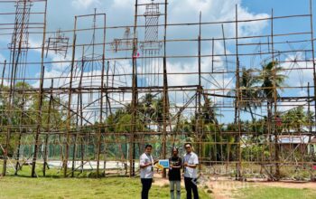 PT TIMAH Dukung Festival Lampu Colok, Lestarikan Tradisi Ramadan di Karimun