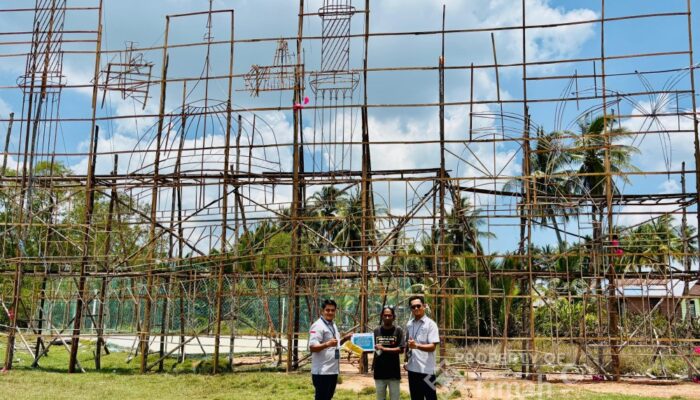 PT TIMAH Dukung Festival Lampu Colok, Lestarikan Tradisi Ramadan di Karimun
