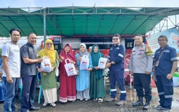 Warga Mentok Antusias Manfaatkan Layanan Mobil Sehat PT TIMAH