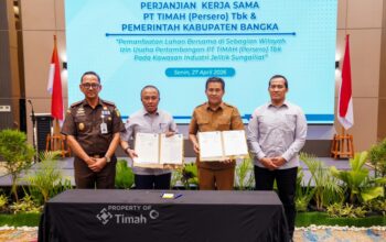 Pemkab Bangka dan PT Timah Perkuat Kerja Sama Pemanfaatan Lahan Jelitik