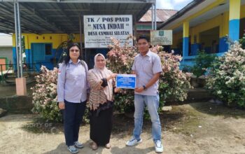 PT Timah Bantu Sarana Bermain PAUD Nusa Indah Cambai Selatan