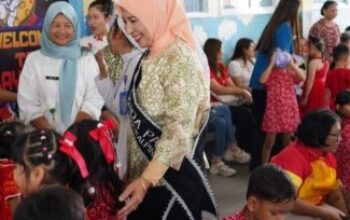 Bunda PAUD Pangkalpinang Hadiri Pentas Seni Imlek di TK Santa Theresia 1