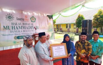 Prof Udin Hadiri Halalbihalal Muhammadiyah Babel, Dorong Penguatan Pendidikan dan Rumah Sakit Muhammadiyah