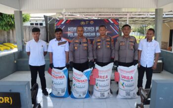 Polres Bangka Barat Gagalkan Penyelundupan 10 Ton Pupuk Bersubsidi, Satu Sopir Diamankan