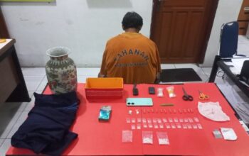 Mantan ASN di Mentok Terjerat Kasus Narkoba, Polisi Sita 17,47 Gram Sabu