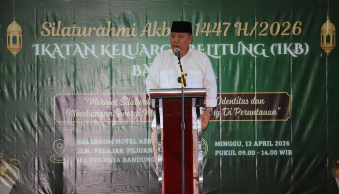 Gubernur Hidayat Arsani Ajak Perantau Belitung Jadi Penggerak Kemajuan Daerah