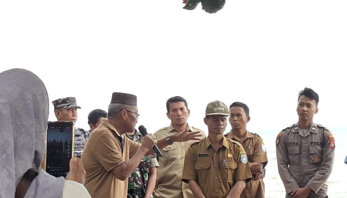 Wabup Bangka Barat Sidak Pantai Pasir Kuning, Tegaskan Stop Aktivitas Speedboat Tambang Ilegal